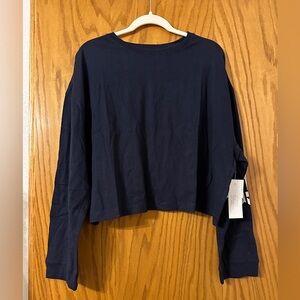 PSK Collective Cropped Long Sleeve Tee - NWT - Size XXL